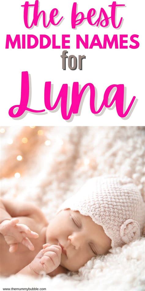 middle names for luna|luna middle names 2022.